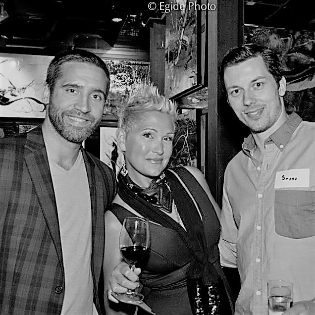 Maxime Talbot, Bruno Gervais et Lisabel