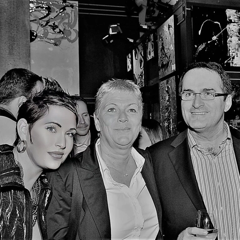 Nicole Beaulieu, Jean Lapierre et Lisabel
