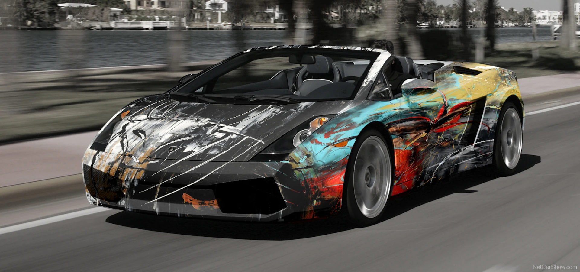 Lamborghini wrap image