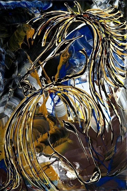 Chevaux amoureux